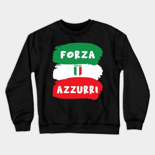 Italy soccer jersey italy football forza azzurri forza italia Crewneck Sweatshirt